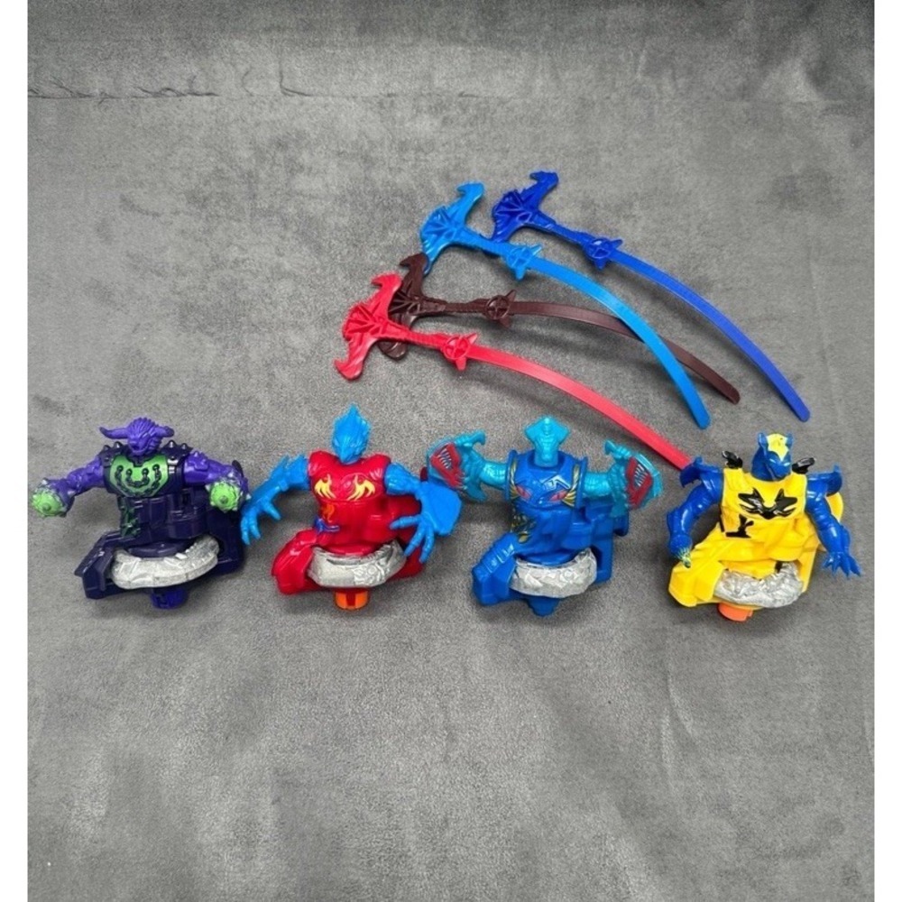 Beyblade BeyWarriors Shogun Steel Lot Of 4